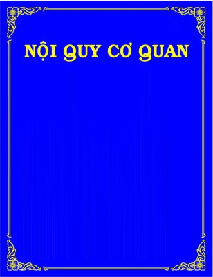 Nội quy tham quan Bảo tàng tỉnh Bình Định